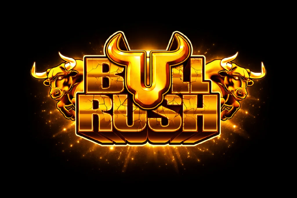 Bull Rush pokie gameplay and collect feature
