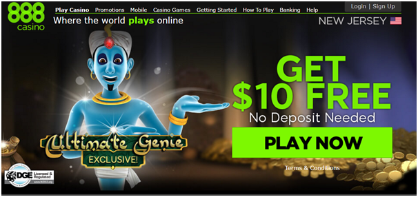 888 Casino US- Deposit with PayPal