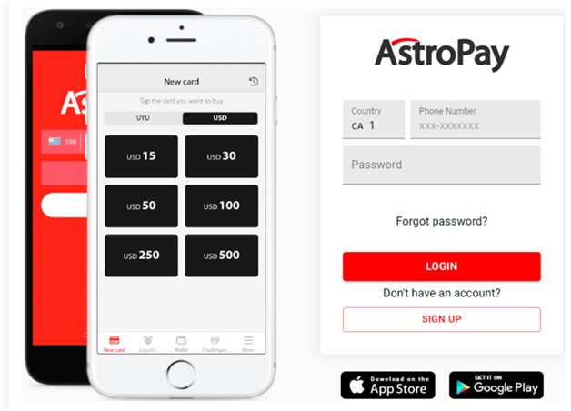 Astropay deposits