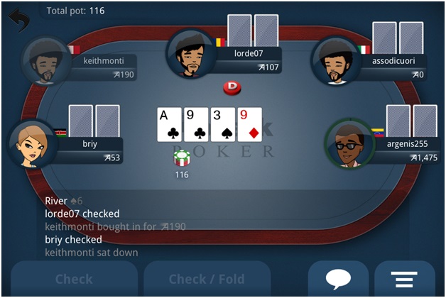 Free roll poker