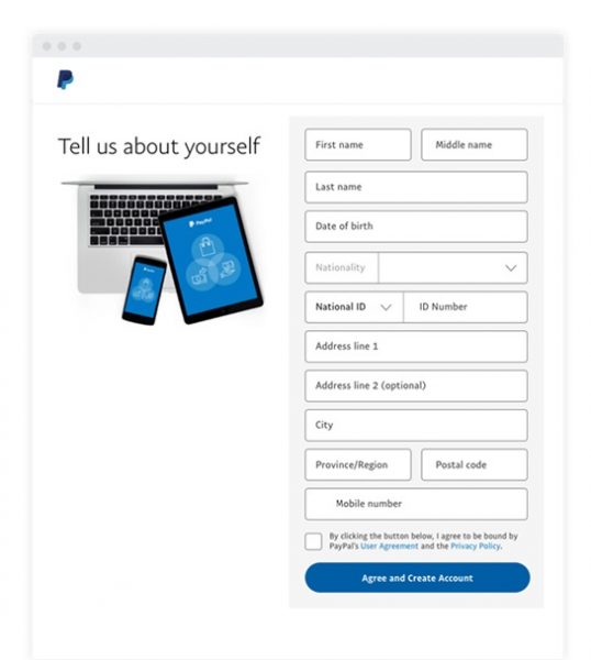 How does PayPal want your identity