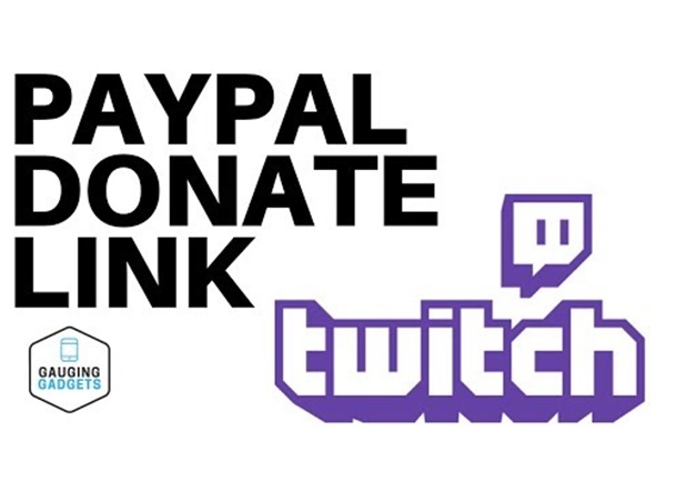 How to link paypal to twitch page